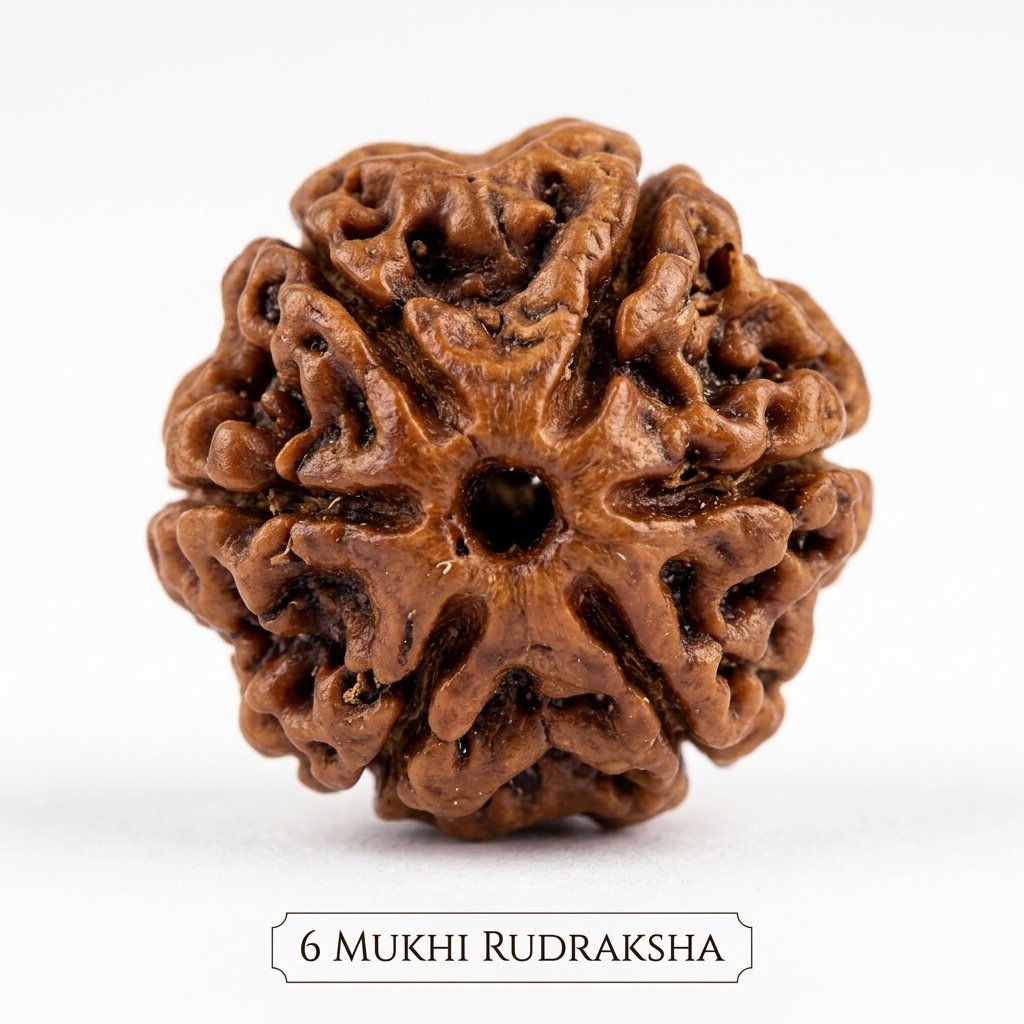 6 Mukhi Rudraksha